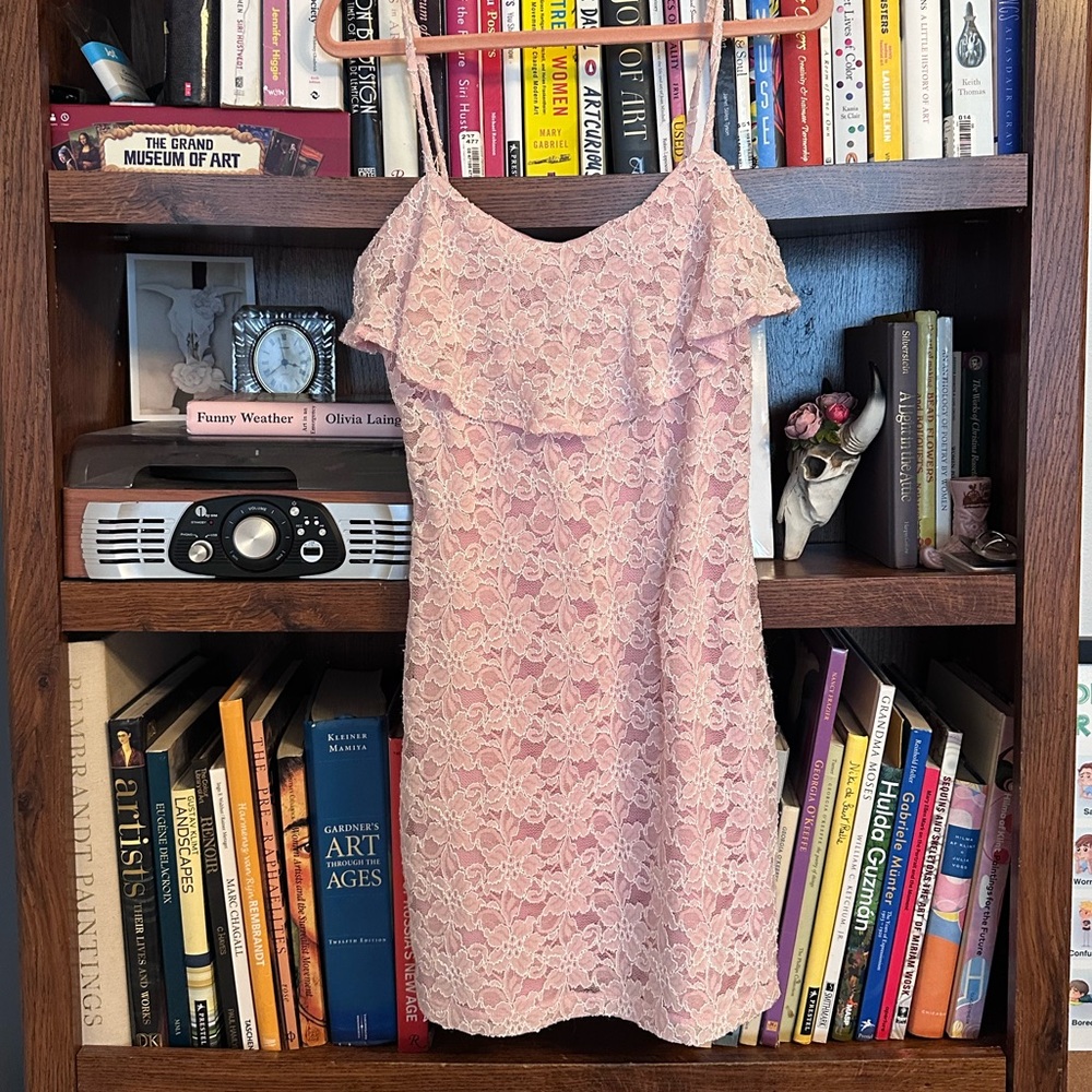 Lacy, Pink Cocktail Dress